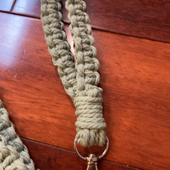 5 for $20! Macrame Wristlet and Landyard - Picture 2 of 4